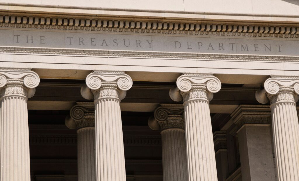 Issues Treasury Department