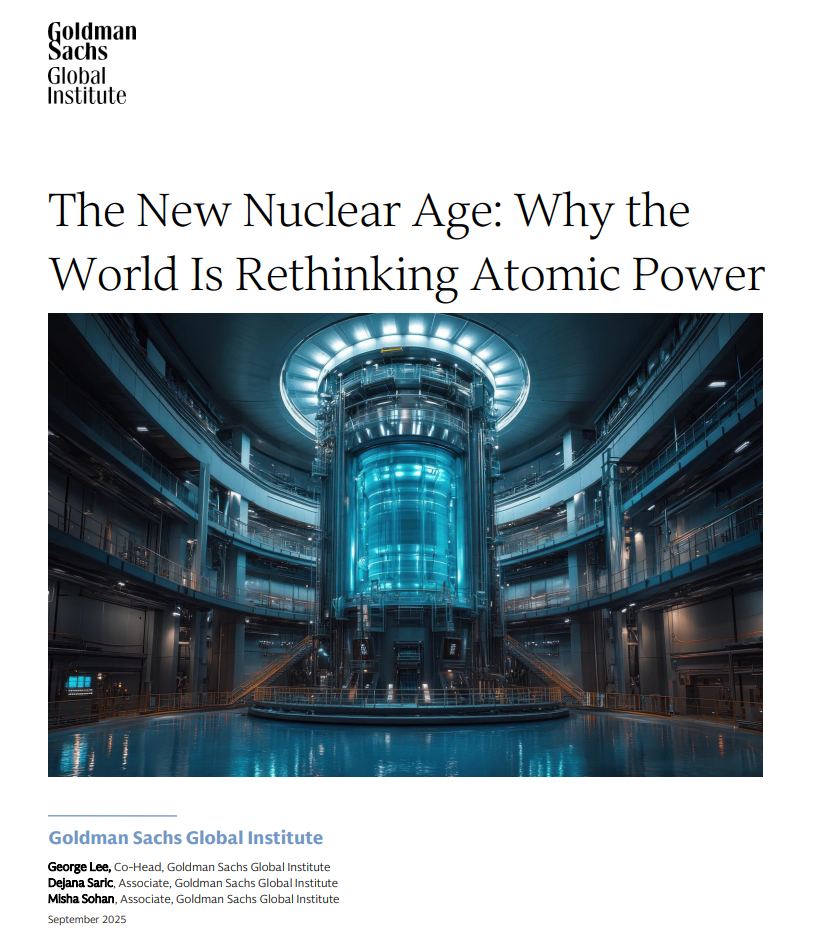 Goldman Sachs Global Institute Report Photo